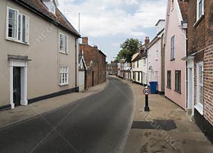 View of Northgate, Beccles, Suffolk, UK
