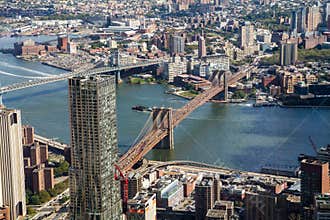 Brooklyn Bridge form the One World Trade Center