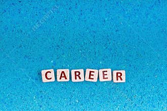 Career word on stone