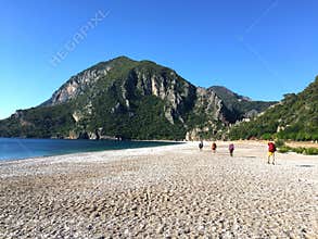 Tourists on the Lycian way