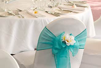 Wedding reception display