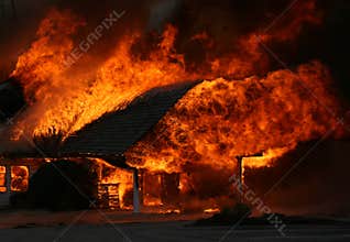 Blazing! House On Fire