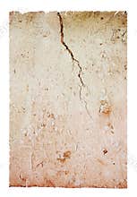 Cracked brick pattern, isolated