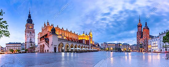 Main market square, Krakow, Poland