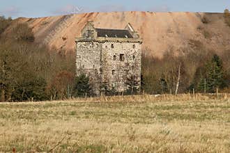 Niddry Castle in West Lothian