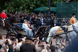 The Queen Elizabeth II and Prince Philip