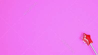 Fantasy animation, magic wand.