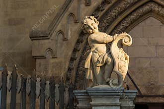 A Small But Beautiful Child Statue