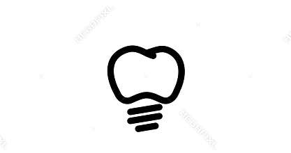 Healthcare icon set, dentistry.