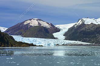 Amalia Glacier at Chile