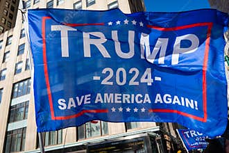 Pro-Trump rally in New York City