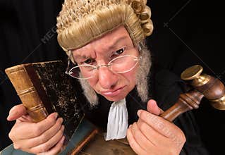 Grumpy judge