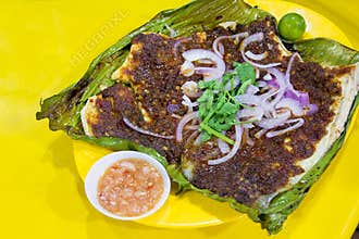 Stingray Fish with Sambal Chili Sauce