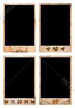 Grunge picture frames