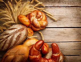 Bakery Bread and Sheaf