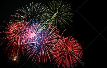4th of July fireworks display