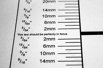 Test chart