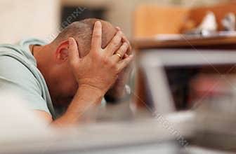 He has lost all his work