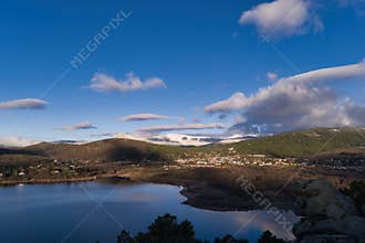 View of the Sierra de Guadarrama