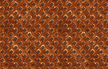 Seamless pattern of textured rusty metal