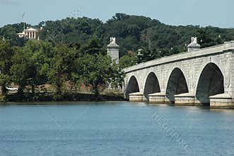 Memorial Bridge Leading to Arl