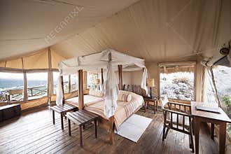 Luxury Safari Tent Uganda