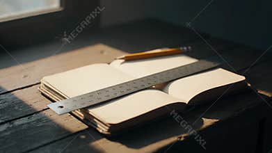 Open Book Pages Turning - Cinematic Reading & Knowledge Concept