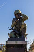 Wesley Bolin Memorial Plaza in Phoenix, Arizona. Navajo Code Talkers Memorial
