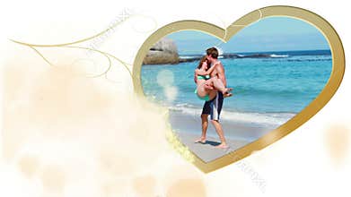 Montage of couples in love