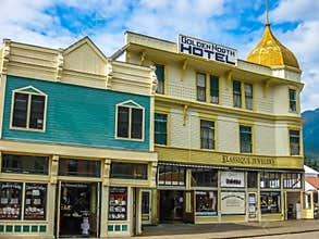 Gold rush town Skagway