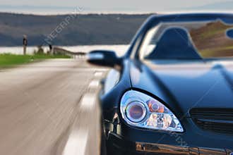 Fast Sport Mercedes Car
