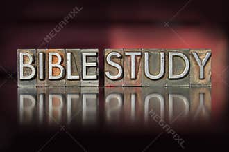 Bible Study Letterpress