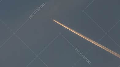 Airplain Contrail