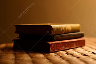 Three antique books