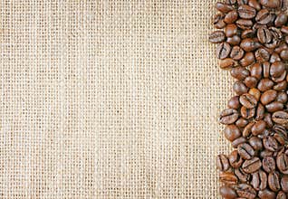 Coffee beans juta