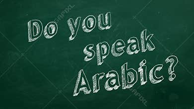 Do you speak Arabic ?