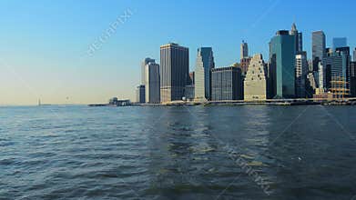 New York City Skyline Manhattan NYC. United States of America