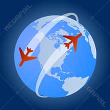 Travel around the world with flights