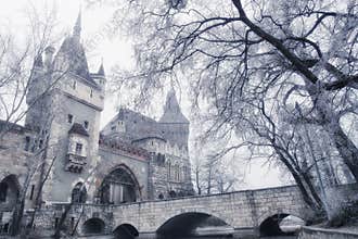 Vajdahunyad castle in Budapest, Hungary