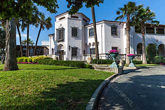SAN ANTONIO, TEXAS - APRIL 13, 2018 - The McNay Art Museum, the