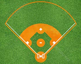Baseball sports field