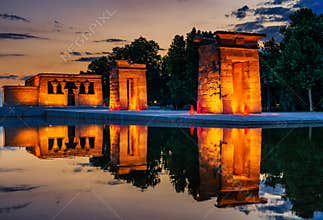 The Golden Temple of Debod