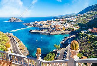 Landscape with Garachico, Tenerife