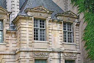 Paris, Hotel de Sully, historic 17th century mansion