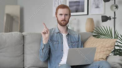 No, Man Disliking Offer by Waving Finger