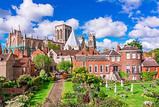 York, England, United Kingdom: York Minster, one of the largest of its kind in Northern Europe