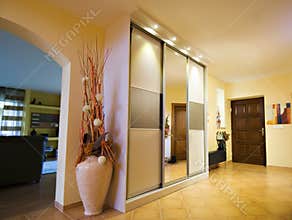 Vase in hall