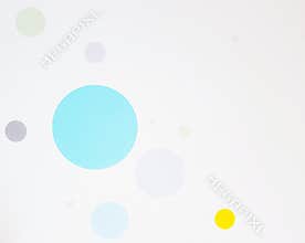 Retro style dots. Abstract colorful vintage dot pattern.