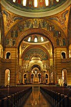 Interior of Saint Louis Cathedral