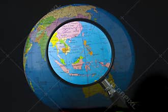South east Asia in focus